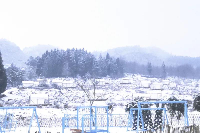 【视频 多图】石柱大风堡,千野草场绝美雪景大片上线!