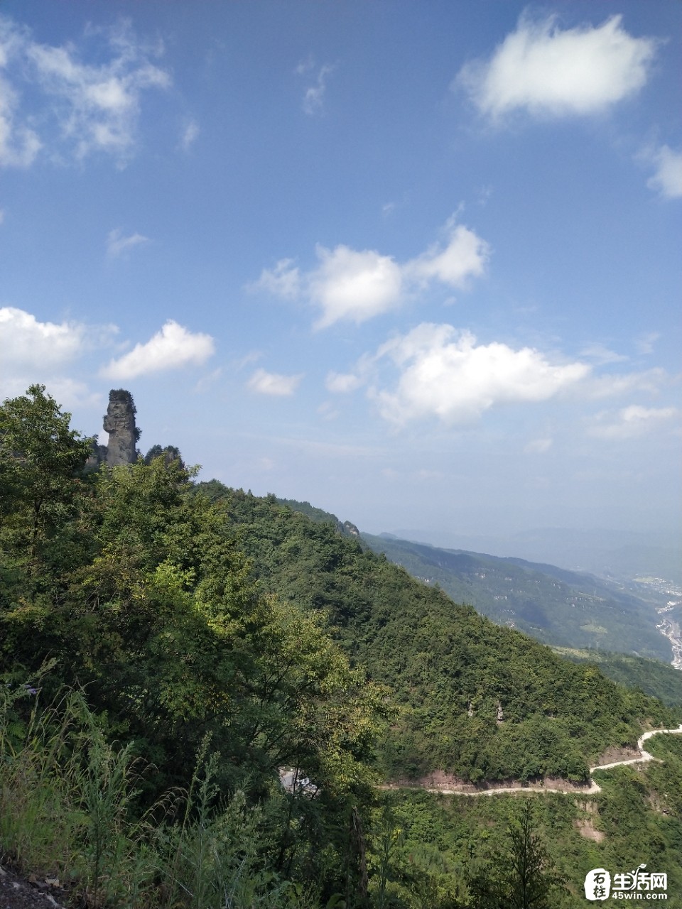 感受大山裡的暖陽——萬壽山石柱攝影石柱生活網-美好石柱·生活服務