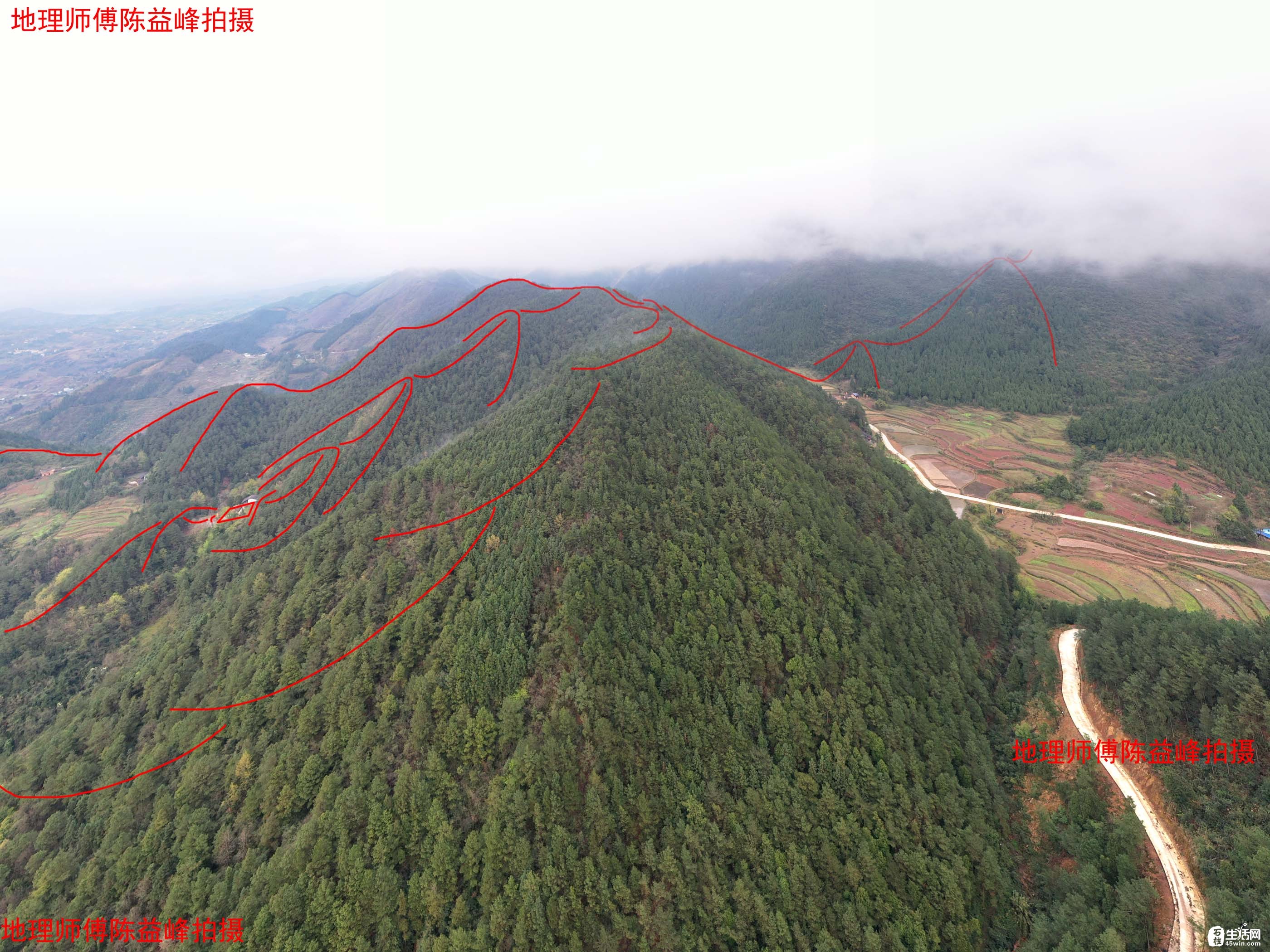 陈益峰:西沱龙岗寺,凤凰展翅穴,秦良玉王陵当时的最首选位置